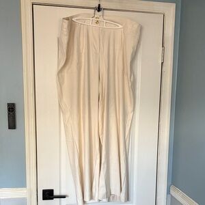 Anthropologie Cream Women's Pants